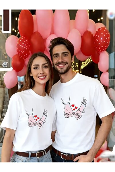 Deocept Couple Combination 1 Piece Women's Model Valentine's Day Printed Comf...