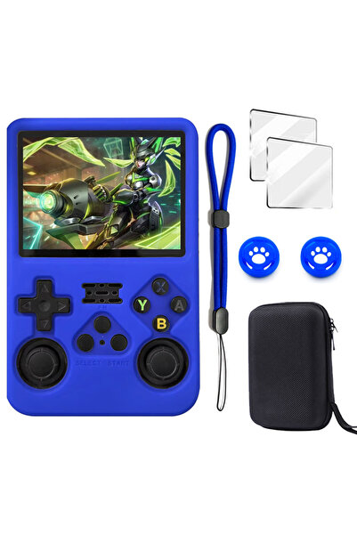 Choice Blue Set Protective case For R36S Silicone Case Soft 360° drop protect...