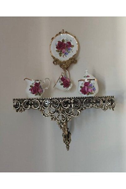 Handmade Pirinç Duvar Rafı