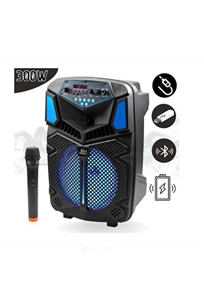 iSalon Boxa Portabila, Bluetooth, AUX, Radio Fm, USB, microfon inclus 35x47cm