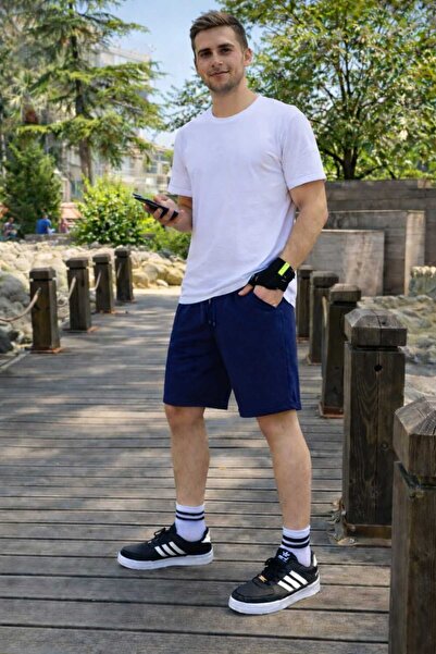 TREND ALİSSE Pantaloni scurți sport bărbați, albastru închis, tip bermuda - p...