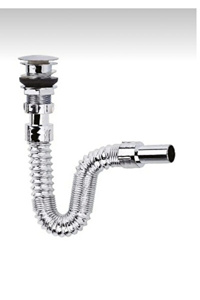 Boheme İz Yapı Krom pup-up Lavabo Sifon Takımı