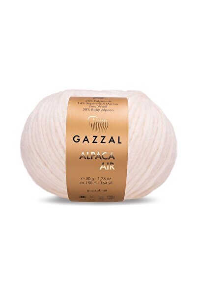 Gazzal Alpaca Air 4-Pack %58 Baby Alpaca %14 Merino %28 Polyamide – 50 g 150 ...