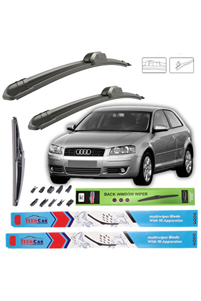 TEAMCAR Ștergătoare de parbriz Audi A3 (8P1) 2003-2004 – Set complet