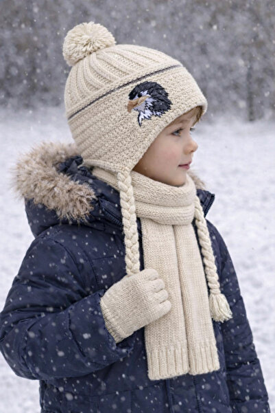 Şirin Giyim Aksesuar Set de 3 piese pentru băieți cu vârsta între 3-8 ani: eș...