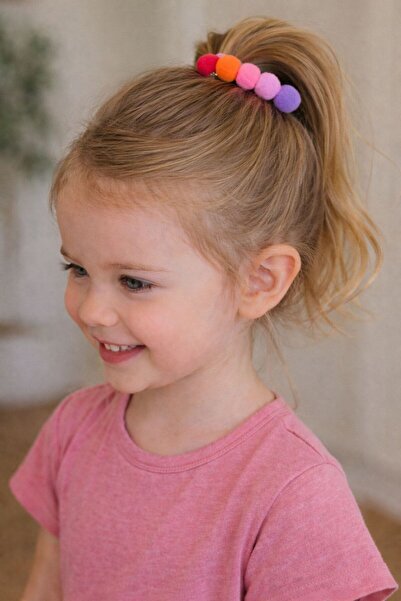 DOĞALYA Dječja automatska kopča sa pomponom