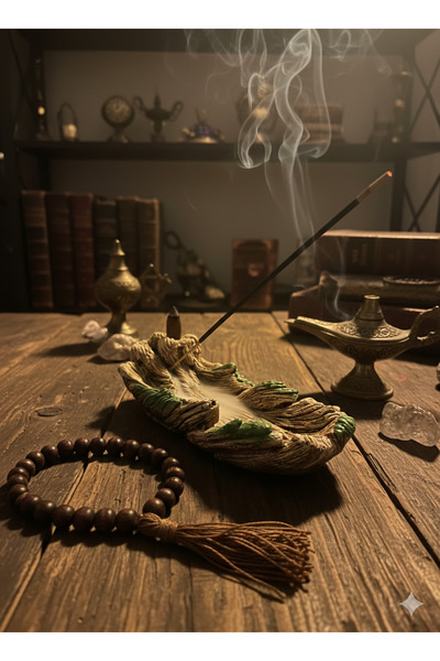 ShowArt Hediyelik Kütük Modeli Geri Akış ve Çubuk Tütsülük