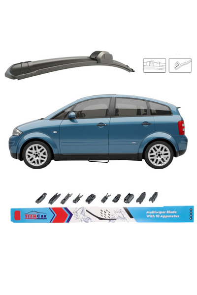 TEAMCAR Ștergătoare de parbriz Audi A2 (8Z0) 2001-2005 – Set față