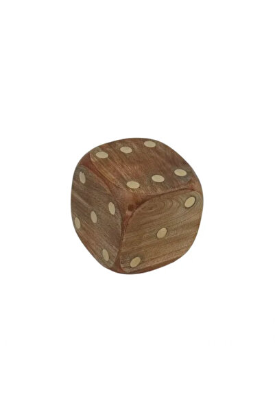 Generic Indian wooden dice cube 10 x 10 cm