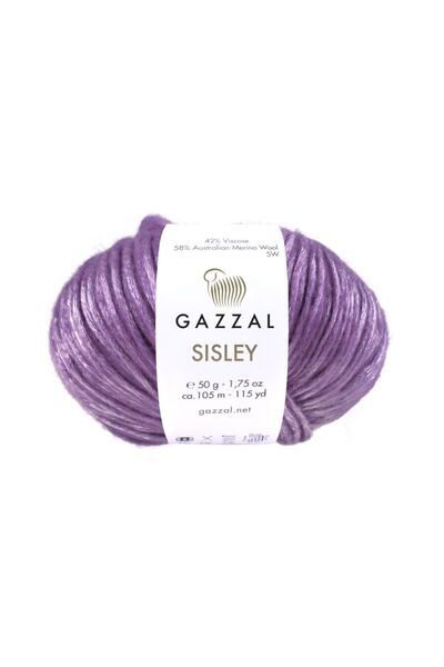 Gazzal Sisley 5’li Avantajlı Paket %58 Merino Yün %42 Viskon – 50 g 105 m Örg...
