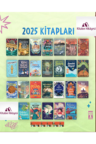 Genç Timaş 6-7-8. SINFI (26KİTAP) İçimdeki Hayal, Asi Şafak, Kiraz Ağacının A...