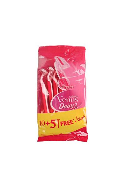 Gillette Venus Daisy 2 Women's Razor Blades - 15 Pieces (10 + 5 Free)