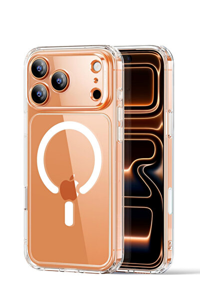 Wtech Chappeline Apple iPhone 17 Pro 2025 Transparent Magsafe Protective Yell...