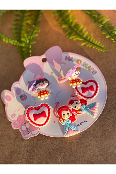 Store Bebek & Çocuklar İçin 6’lı Saç Tokası Seti – Kız çocuk & Prenses