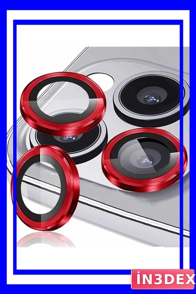 İN3DEX iPhone Camera Lens Protection Shatterproof Glass Cover