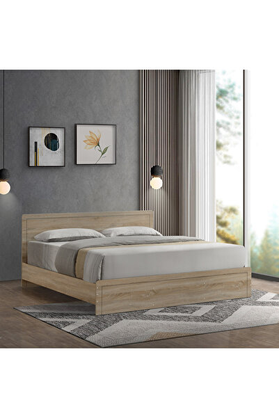 Home Box Movo-Oasis 150x200 Bed-Sonoma Oak