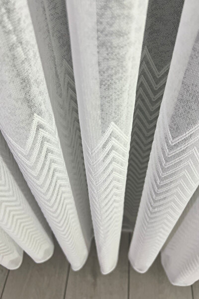 Assina Belgin Keten Dokulu Zikzak İşlemeli Etek 1/2 Normal Pileli Ütü İstemez...