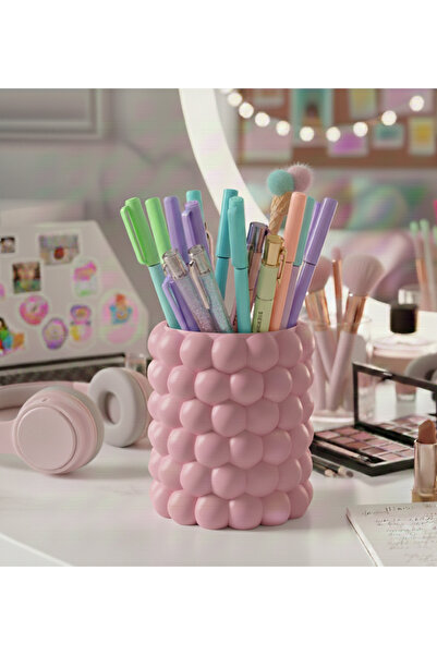 Kafs Store Suport pentru pensule și pixuri Bubble - Organizator estetic pentr...