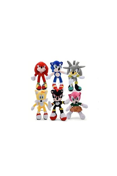victiny Set de 6 jucării de pluș Sonic și prietenii săi
