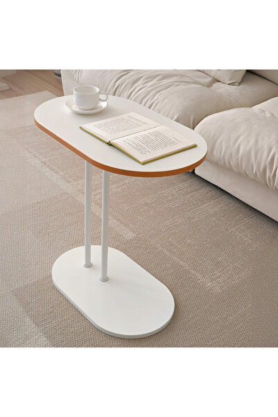 Generic طاولة جانبية بيضاوية من معرض موفو