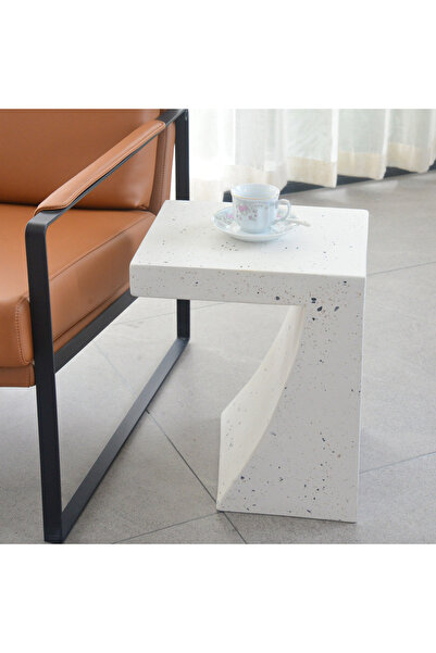 Generic طاولة فيرا أبتوس تيرازو الجانبية للاستخدام الداخلي والخارجي