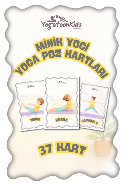 Yogatoon Kids World Çocuk Yogası Poz Eğitim Kartları – Minik Yogi Temalı Set ...
