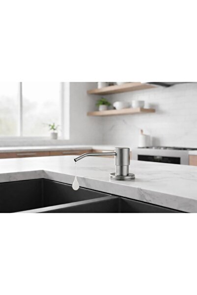 HCE STORE Ankastre Sabunluk Detarjanlık Sıvı Sabunluk