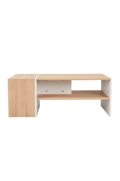 Home Box Modulix Bastian Coffee Table with Side Lift Top Storage - Natural & ...