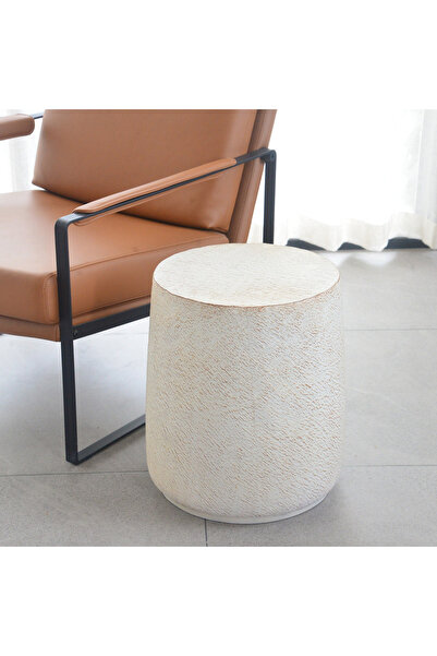 Generic طاولة جانبية من مادة البولي ريزين من مينلو