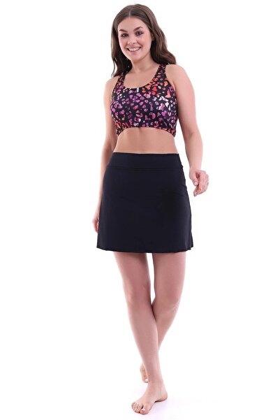 aydenahome طقم بيكيني نسائي من بادي مع تنورة قصيرة، مزود بوسادة صدر مدمجة في ...