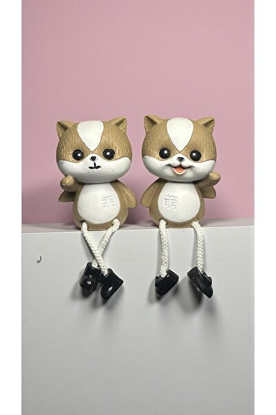 biblo home Ayakları Sallanan 2’li Sincap Biblo