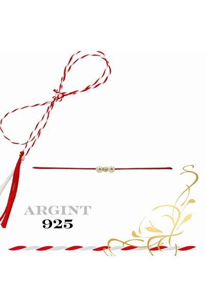 OEM Martisor 925 silver bracelet - ball and pearls - image 2 Martisor 925 sil...