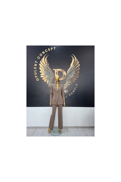 OEM VALENTINA BROWN SUIT - BROWN, 36