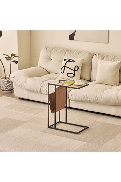 Generic Movo Coda Side Table with Magazine Rack