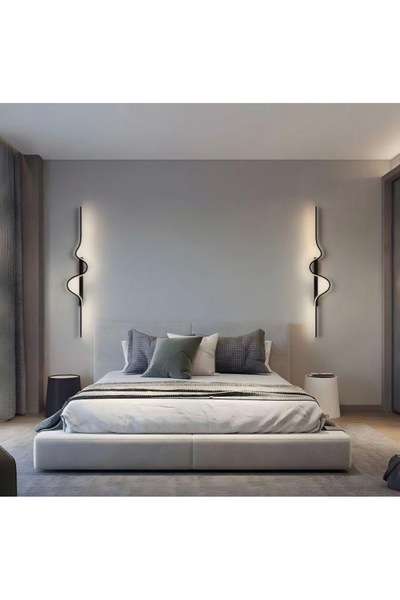 MİNEL DEKOR LED LIGHTING MINEL DEKOR LIGHTING APLİK SILA MODEL 70 CM GOLD