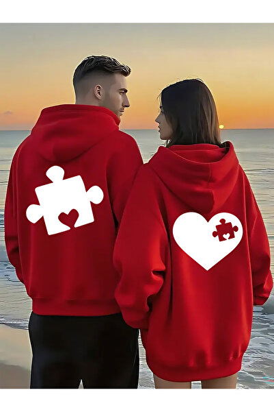 Deocept Couple Combination 1Pc Women's Model Valentine's Day Printed Comforta...