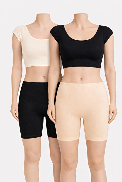 belpa بنطلون قماش قابل للتمدد من قطن الممشط المطاطي، قطن، مقاسات كبيرة، عبوة ...