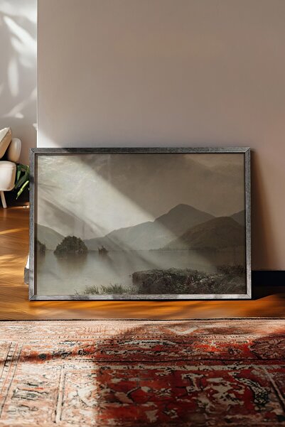 Postifull Vintage slika, poster u srebrnoj ramovani, vintage zidni dekor