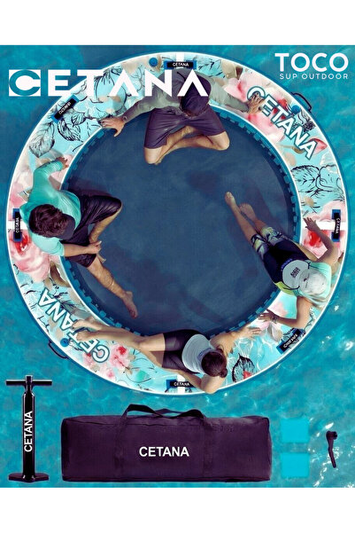 CETANA SUP Deniz Hamağı 274 CM Çapında 320 KG Kapasiteli Şişme SUP Hamak Tekn...