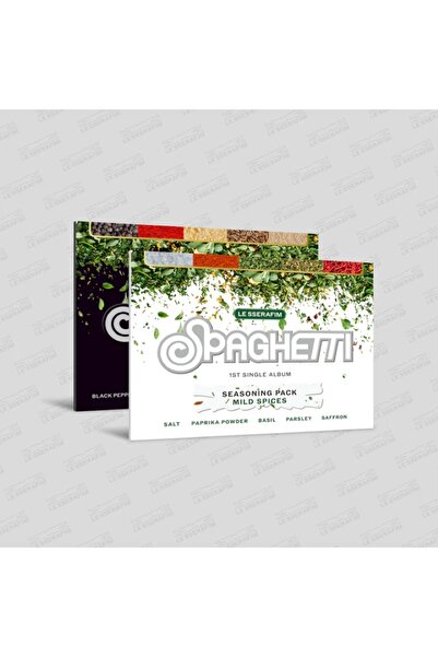 ikollect LE SSERAFIM - 1st Single Album [SPAGHETTI] Weverse Albums Ver. B (Si...