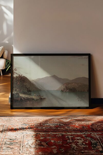 Postifull Tablou vintage, poster cu cadru negru, decor de perete vintage