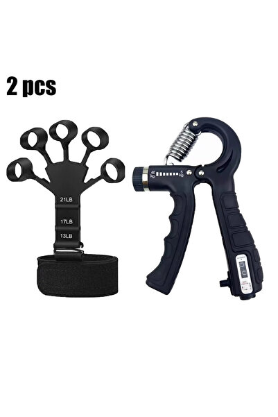 Choice 2 pcs Gripper Kits Countable Strength Exercise Pliers Finger Exercise ...