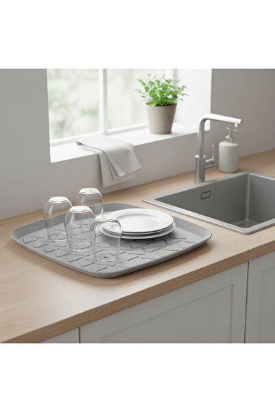 YAZICI Silikon Lavabo Halısı – Kaymaz ve Çok Amaçlı Evye Matı