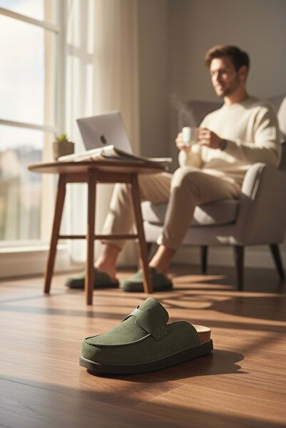 Konfores 2235 Inner and Outer Genuine Suede Leather Full Orthopedic Top Quali...