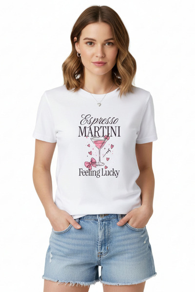 Kadın Regular Espresso Martini T-Shirt