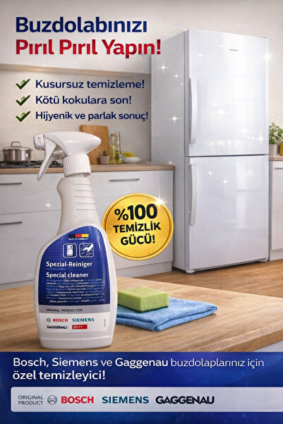Bosch buzdolabı temizleyici sprey