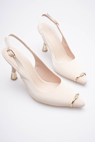 AYS SHOES Luxury Imported Textured Special Heeled Solitaire Ring Accessory Wo...