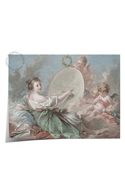 Postifull Vintage slika, poster bez okvira, vintage zidni dekor