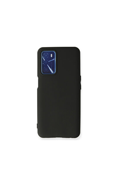 bewn جراب هاتف مخملي أسود متوافق مع هاتف أوبو A16