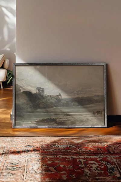 Postifull Vintage slika, poster u srebrnoj ramovani, vintage zidni dekor